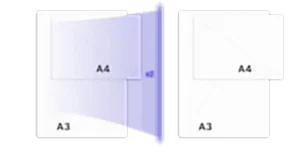 Копирование документов А3 и А4